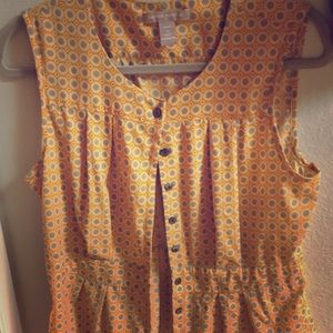 Banana Republic sleeveless blouse